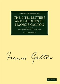 The Life, Letters and Labours of Francis Galton - Pearson, Karl