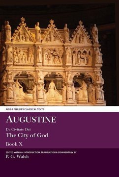 Cover Augustine: de Civitate Dei the City of God Book X