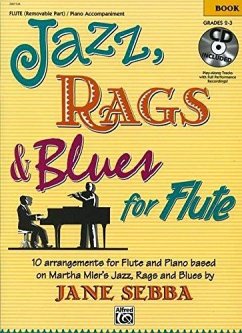 Jazz, Rags & Blues for Flute - Mier, Martha;Sebba, Jane