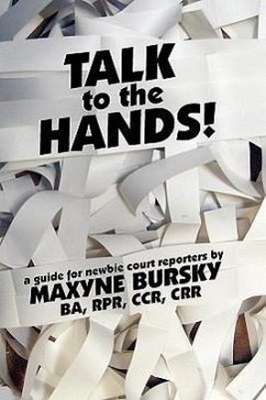 Talk to the Hands - Bursky, Maxyne Gaelynn