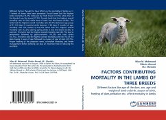 FACTORS CONTRIBUTING MORTALITY IN THE LAMBS OF THREE BREEDS - Mehmood, Mian M.;Ahmad, Sibtain;Mustafa, M. I.