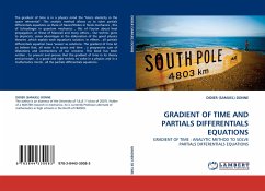 GRADIENT OF TIME AND PARTIALS DIFFERENTIALS EQUATIONS