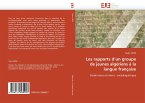 Les rapports d¿un groupe de jeunes algériens à la langue française