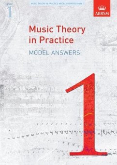 Cover Music Theory in Practice Model Answers, Grade 1
