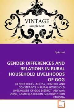 GENDER DIFFERENCES AND RELATIONS IN RURAL HOUSEHOLD LIVELIHOODS OF GOG - Lual, Ojulu