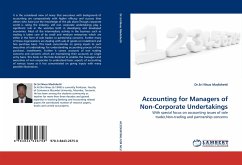 Accounting for Managers of Non-Corporate Undertakings