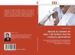 Abords du diabète de type1 de l''enfant chez les médecins généralistes - Sin Lee Sou, Jérôme