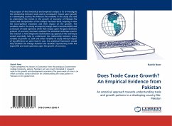 Does Trade Cause Growth? An Empirical Evidence from Pakistan