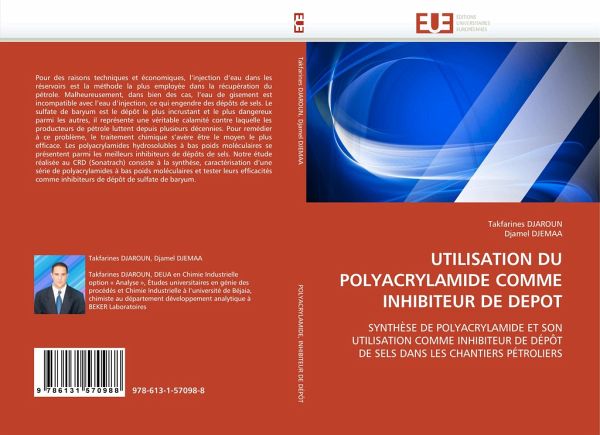 UTILISATION DU POLYACRYLAMIDE COMME INHIBITEUR DE DEPOT