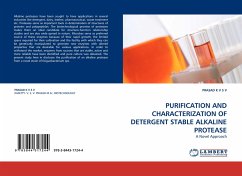 PURIFICATION AND CHARACTERIZATION OF DETERGENT STABLE ALKALINE PROTEASE