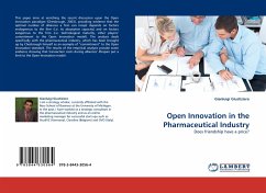 Open Innovation in the Pharmaceutical Industry