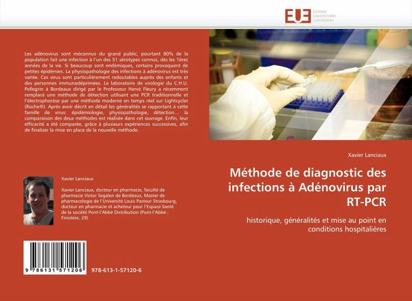Méthode de diagnostic des infections à Adénovirus par RT-PCR