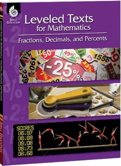 Leveled Texts for Mathematics: Fractions, Decimals, and Percents [With CDROM] - Barker, Lori