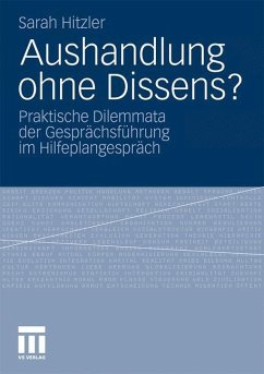 Aushandlung ohne Dissens? - Hitzler, Sarah