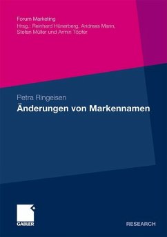 Änderungen von Markennamen - Ringeisen, Petra