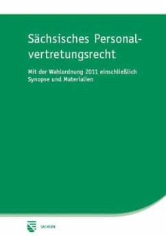 Cover Sächsisches Personalvertretungsrecht