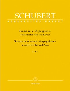 Sonate a-Moll D821 für Flöte und Klavier Arpeggione-Sonate