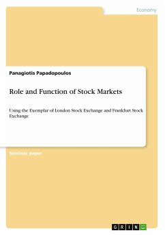 Role and Function of Stock Markets
