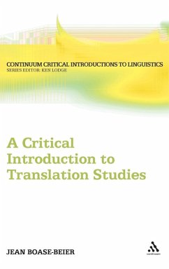 Cover A Critical Introduction to Translation Studies