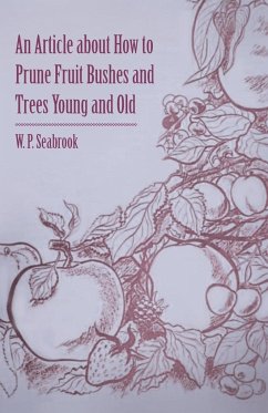 An Article about How to Prune Fruit Bushes and Trees Young and Old