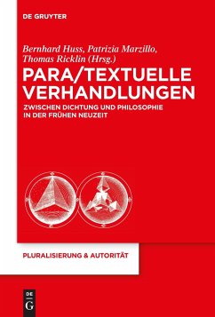 Para/Textuelle Verhandlungen zwischen Dichtung und Philosophie in der Frühen Neuzeit