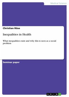 Inequalities in Health - Röse, Christian