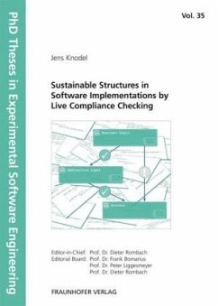 Sustainable Structures in Software Implementations by Live Compliance Checking. - Knodel, Jens