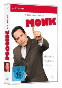 Monk - 6. Staffel DVD-Box - Tony Shalhoub,Traylor Howard,Ted Levine