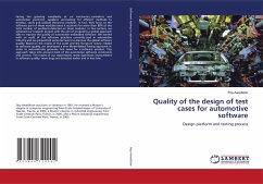 Quality of the design of test cases for automotive software