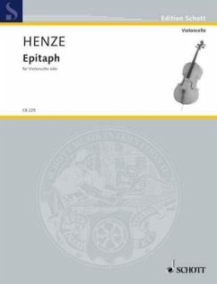 Cover Epitaph, Violoncello