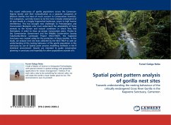 Spatial point pattern analysis of gorilla nest sites