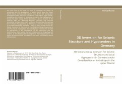 3D Inversion for Seismic Structure and Hypocenters in Germany - Muench, Thomas