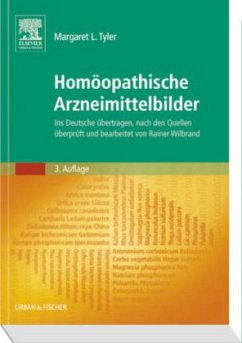 Homöopathische Arzneimittelbilder - Tyler, Margaret L.