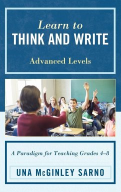 Learn to Think and Write - Sarno, Una Mcginley