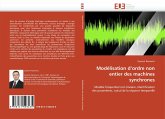 Modélisation d¿ordre non entier des machines synchrones