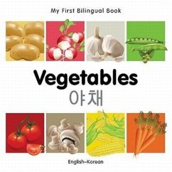 My First Bilingual Book-Vegetables (English-Korean) - Milet Publishing