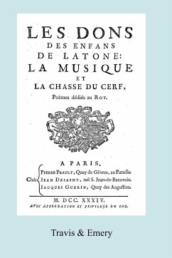 Les Dons des Enfans de Latone. La Musique et la Chase du Cerf. (Facsimile 1734)