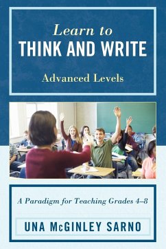 Learn to Think and Write - Sarno, Una Mcginley
