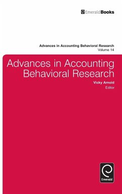 Advances in Accounting Behavioral Research