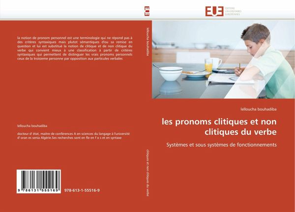 les pronoms clitiques et non clitiques du verbe