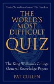 The World's Most Difficult Quiz