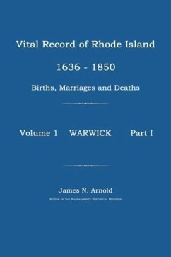 Vital Record of Rhode Island 1630-1850 - Arnold, James N