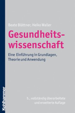 Gesundheitswissenschaft - Blättner, Beate; Waller, Heiko