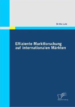 Effiziente Marktforschung auf internationalen Märkten - Lutz, Britta