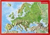 Europe. Europa, Reliefpostkarte