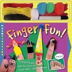 Finger Fun, 2: Pack-Tivities [With Thread, Poms and 2 Washable Markers] - Abrams, Pam