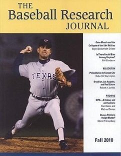 Baseball Research Journal (Brj), Volume 39 #2 - Society for American Baseball Research (Sabr)