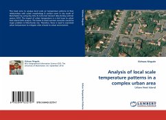 Analysis of local scale temperature patterns in a complex urban area