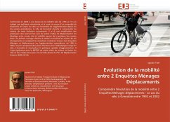 Evolution de la mobilité entre 2 Enquêtes Ménages Déplacements - Treil, sylvain