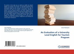 An Evaluation of a University Level English for Tourism Program